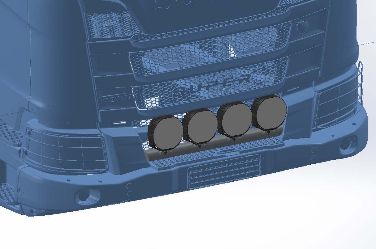 Front Bar Minibar V05 Scania NextGen XT
