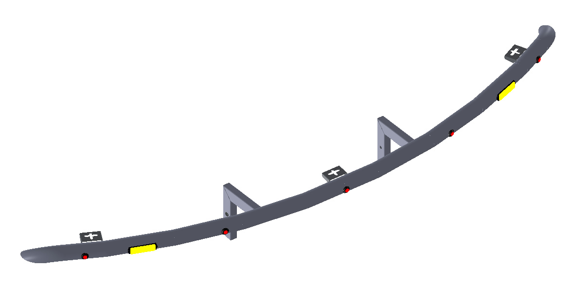 Rear Bar Caterpillar MH3022