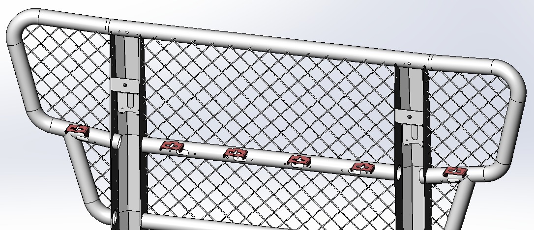 Bull bar Freeway V42 MB Actros Procabin (LegalPro) - Image 5