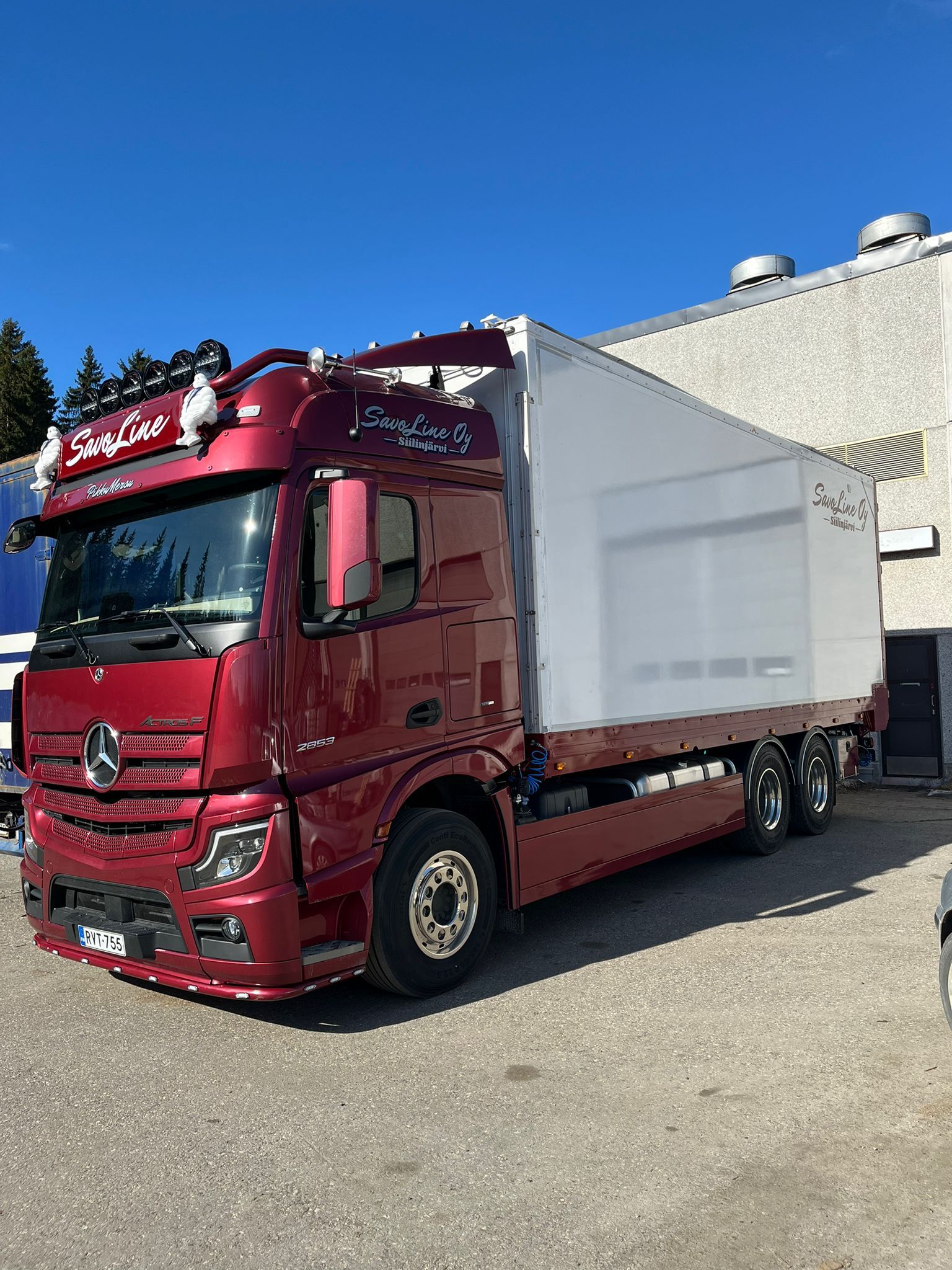 Front Spoiler Bar Lowline V14 MB Actros F 2.5 m