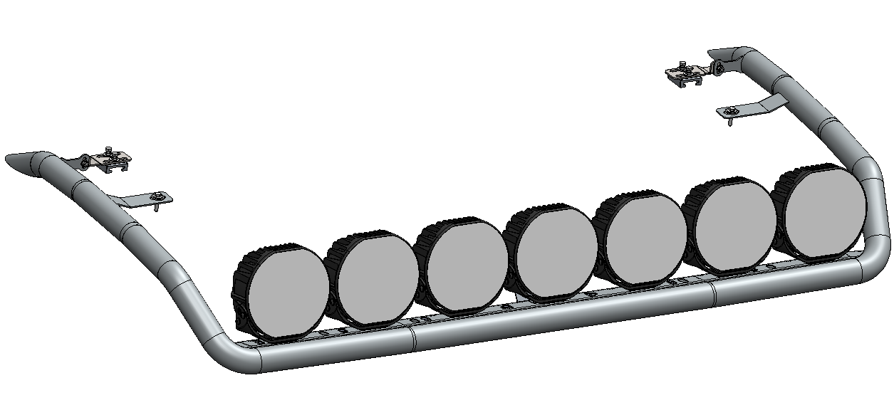 Roof Bar Basic V47 Scania NextGen Highline - Image 3