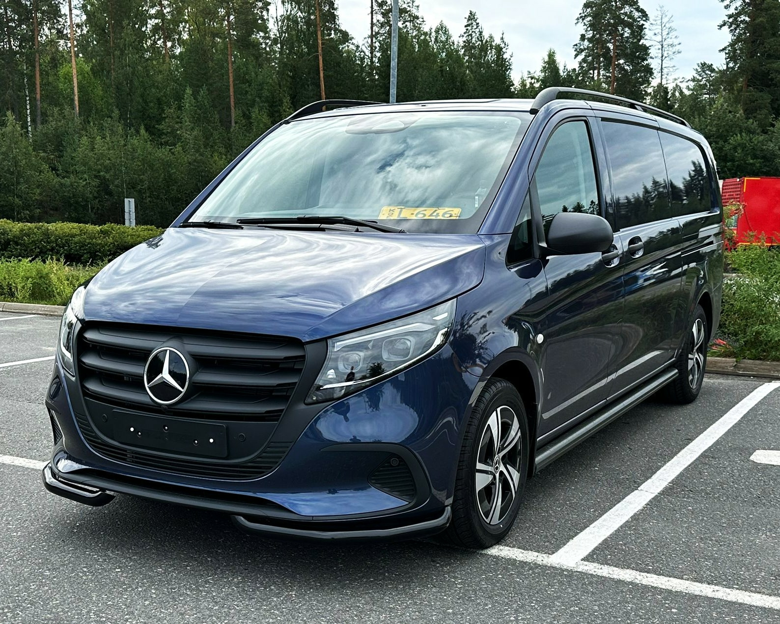 Front Spoiler Bars MB Vito and V-series 2024-