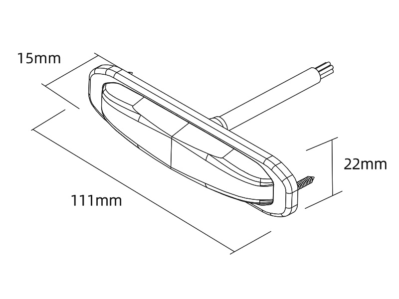 X6 PRO Ultra-Thin LED Warning Light - Image 5