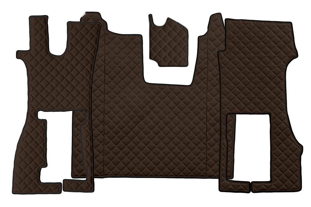 Leather Floor Mat Scania NextGen 2017- Automatic transmission / Suspension passenger seat - Image 2