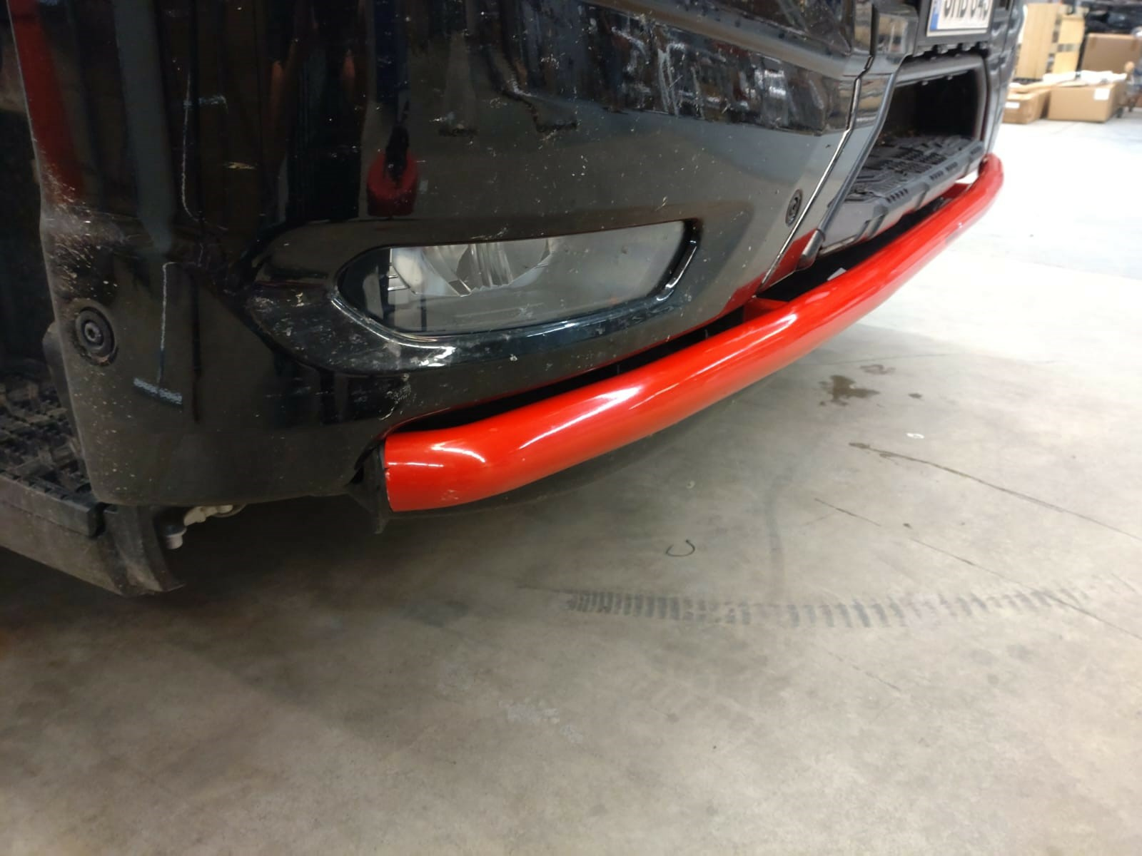 Front Spoiler Bar MAN TGX 2022-, Steel Bumper - Image 2