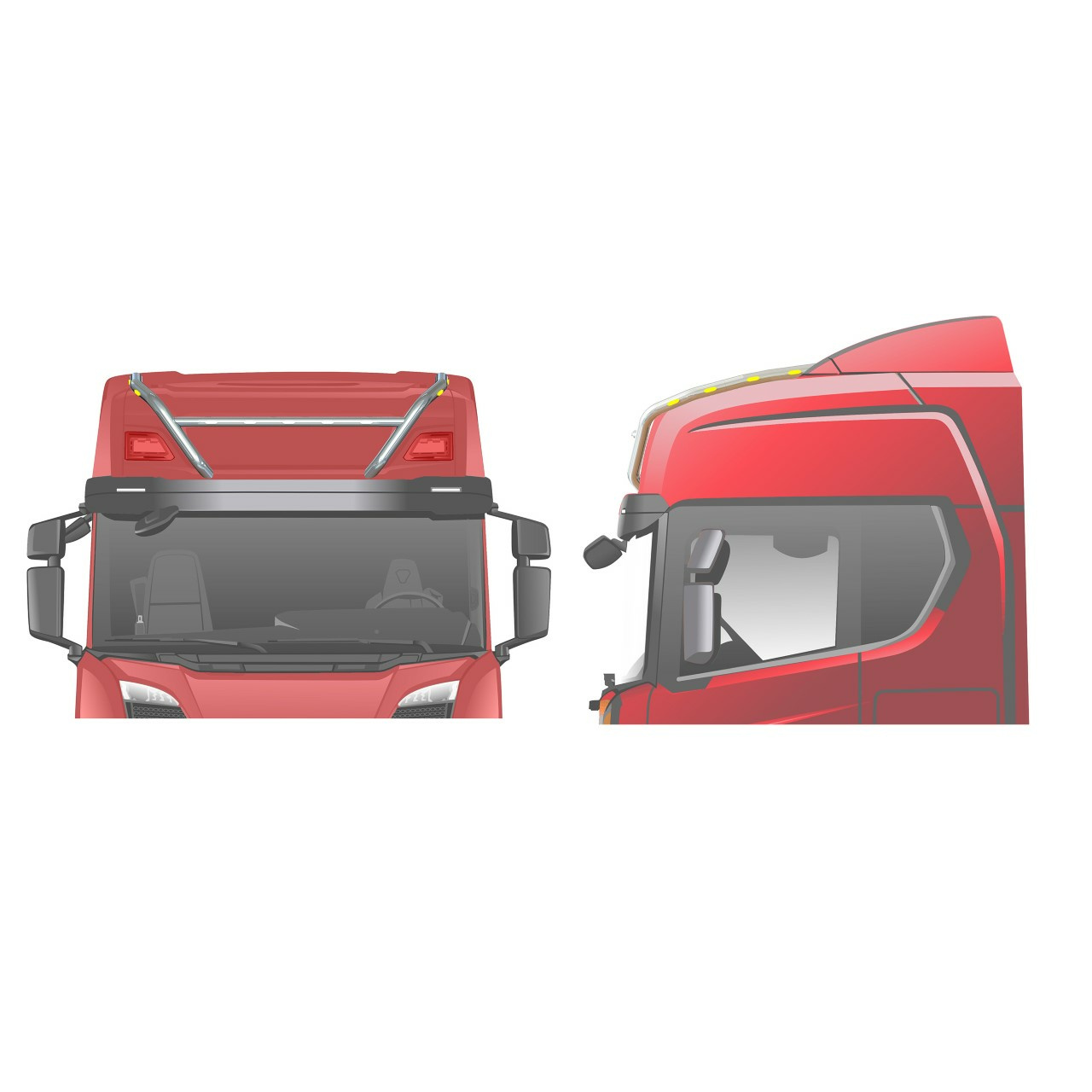 Roof Bar Pro Medium V10 Scania NextGen - Highline - Image 4