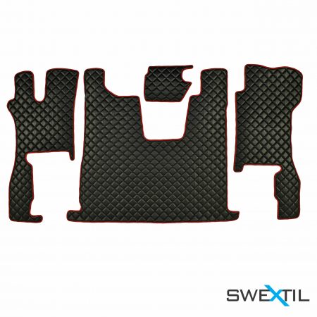 Leather Floor Mat Scania NG R 2017- with folding passenger seat